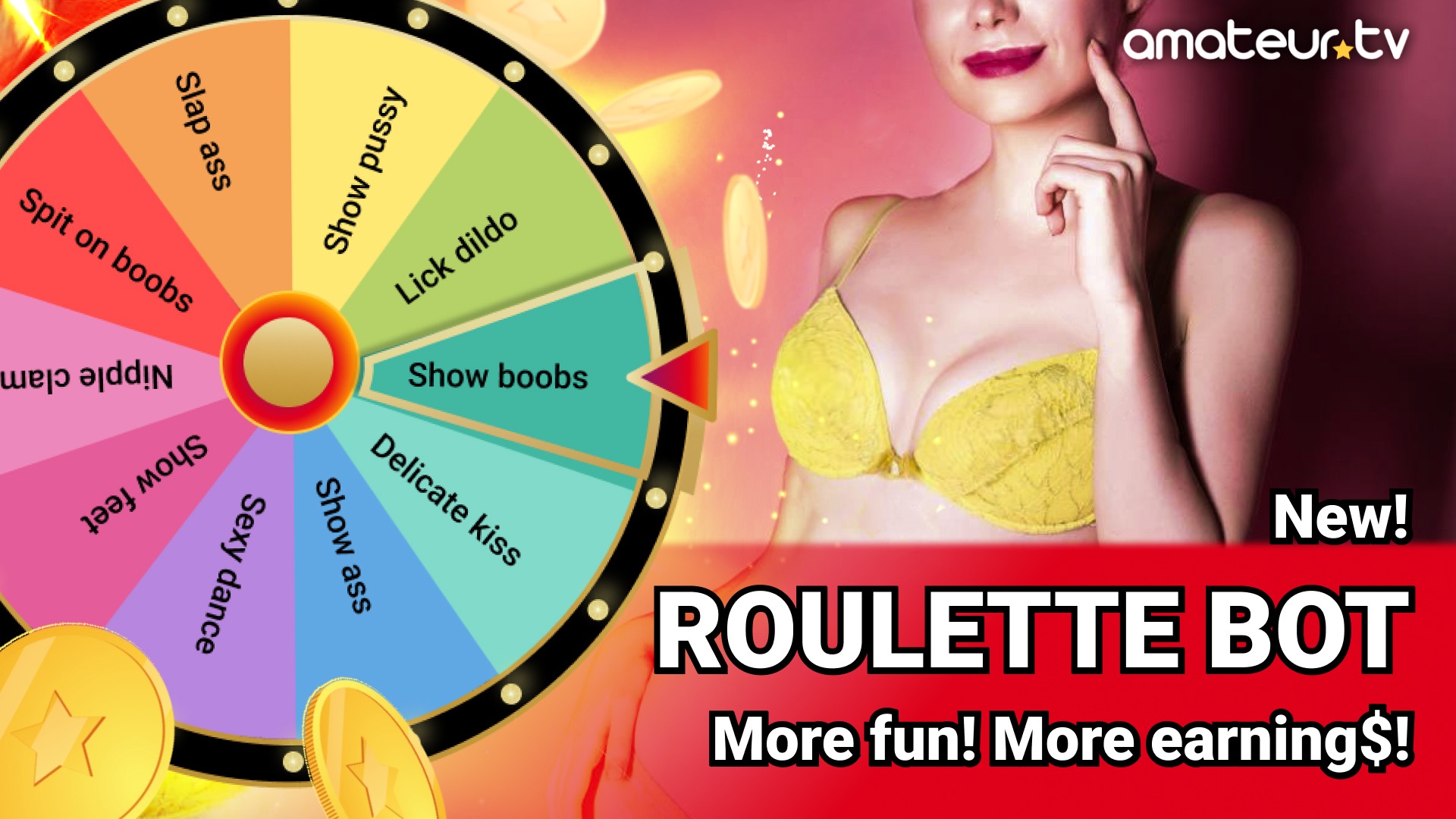 NEW Roulette Bot  More fun! More earning$!