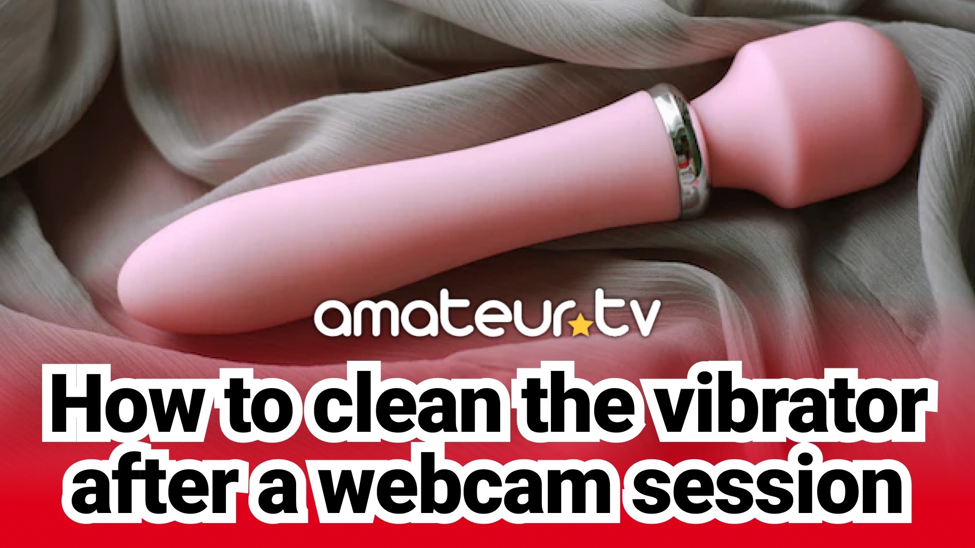 how to clean vibrator
