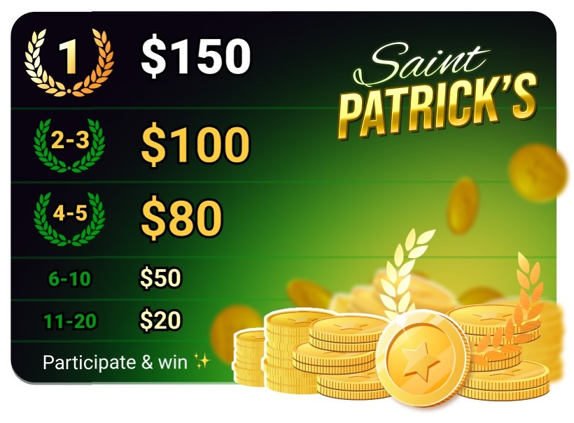 St. Patrick is looking for 60 winners