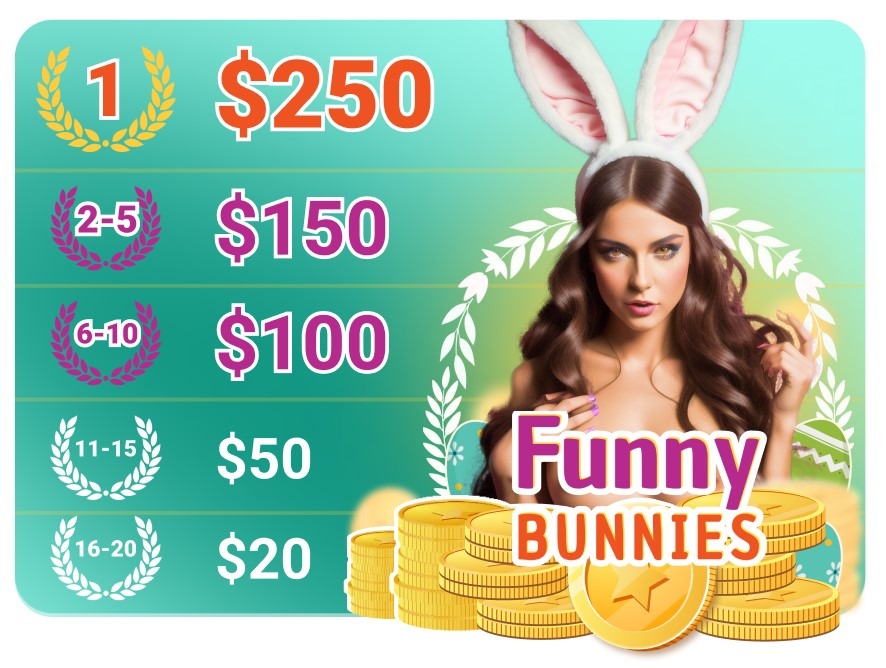 Sixty Funny Bunnies Wanted
