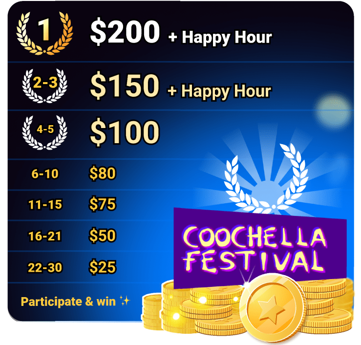 The party of the year is Coochella Festival